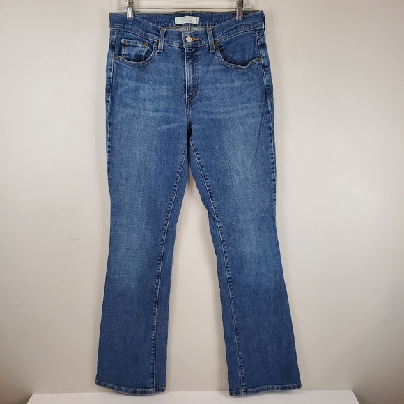 Levi's Denim - Vintage Levis 515 Womens Bootcut Jeans 8 Long 34" Inseam Blue Denim Mid Rise Y2K